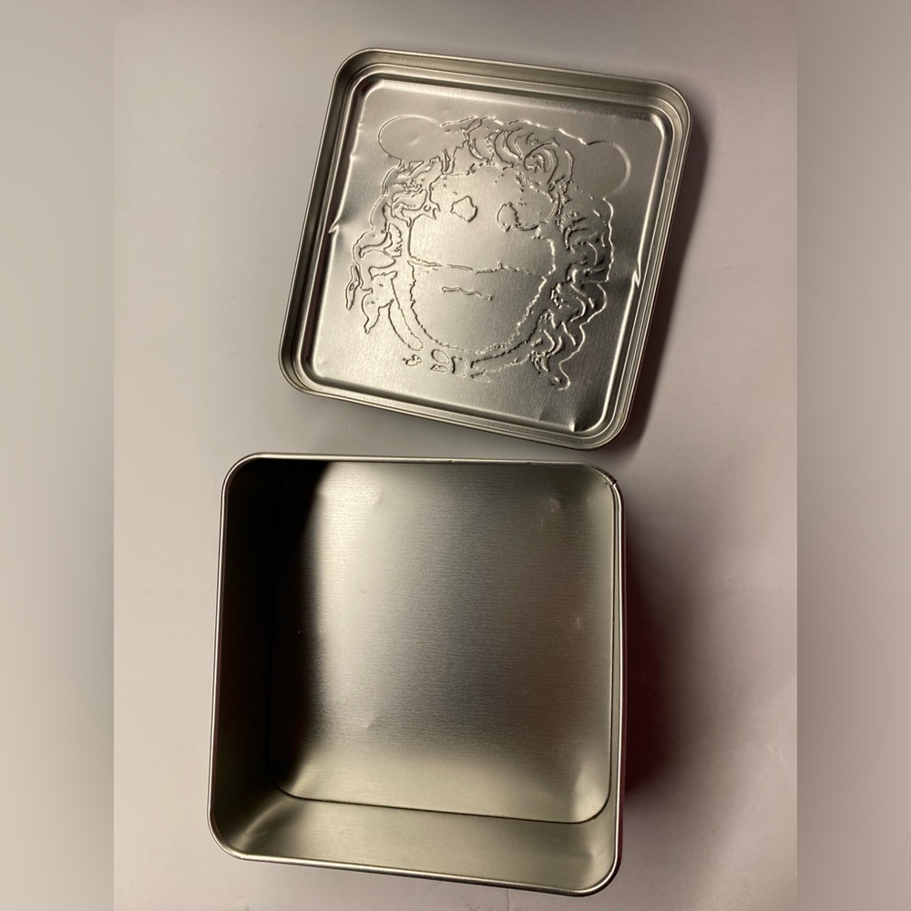 Atiq Tin Box Storage Iran Classic Scene - Picture 10 of 10